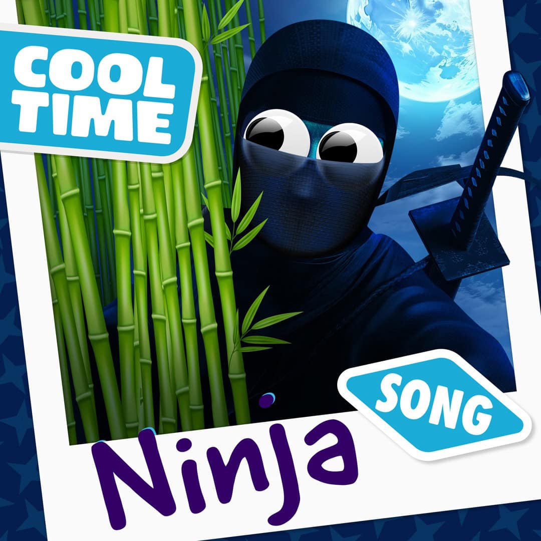 Featured image for “🥷 “Ninja Song” by Cooltime – A High-Energy Kids Song for Stealthy Fun”