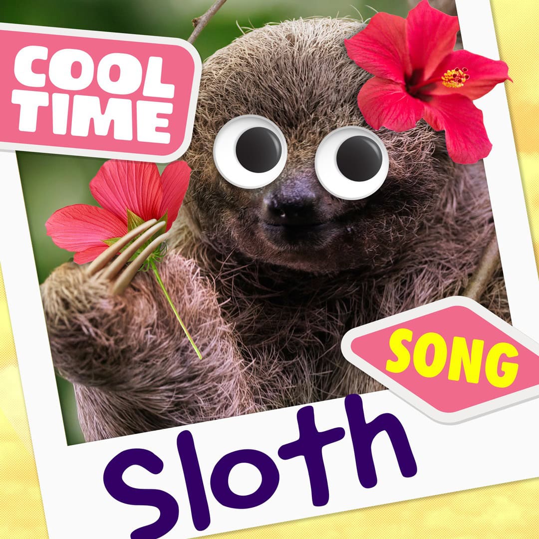Featured image for “🦥 The Chillest Hip-Hop Song for Kids: “Sloth Song” by Cooltime”