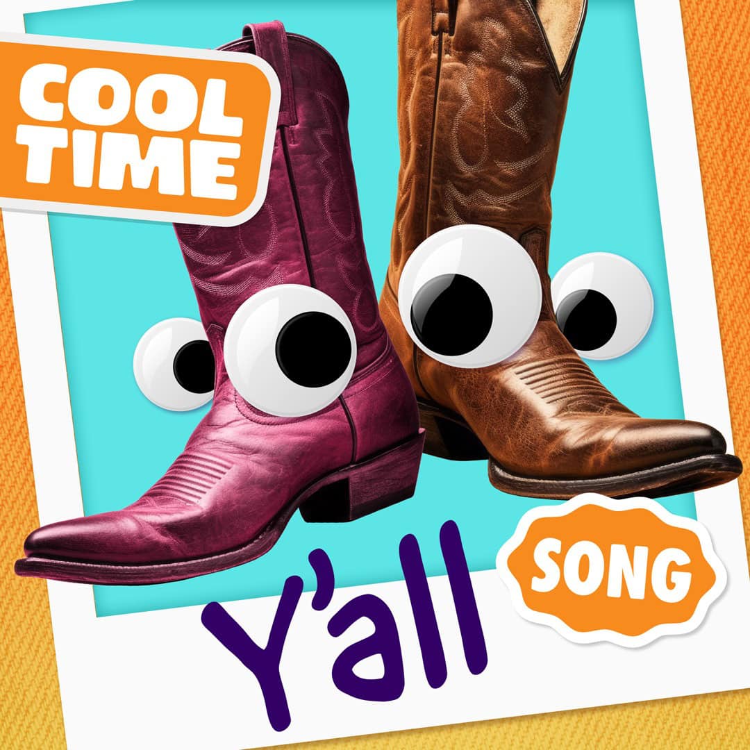 Featured image for “🤠 “Y’all Song” by Cooltime – A Fun Country Kids Song to Clap & Sing Along”